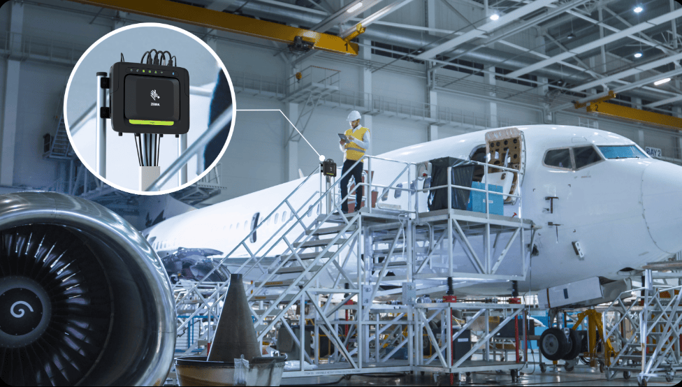 Zebra RFID in aviation lifestyle image