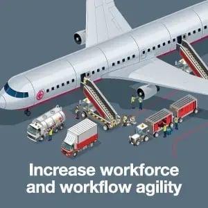 increase workforce and workflow agility icon