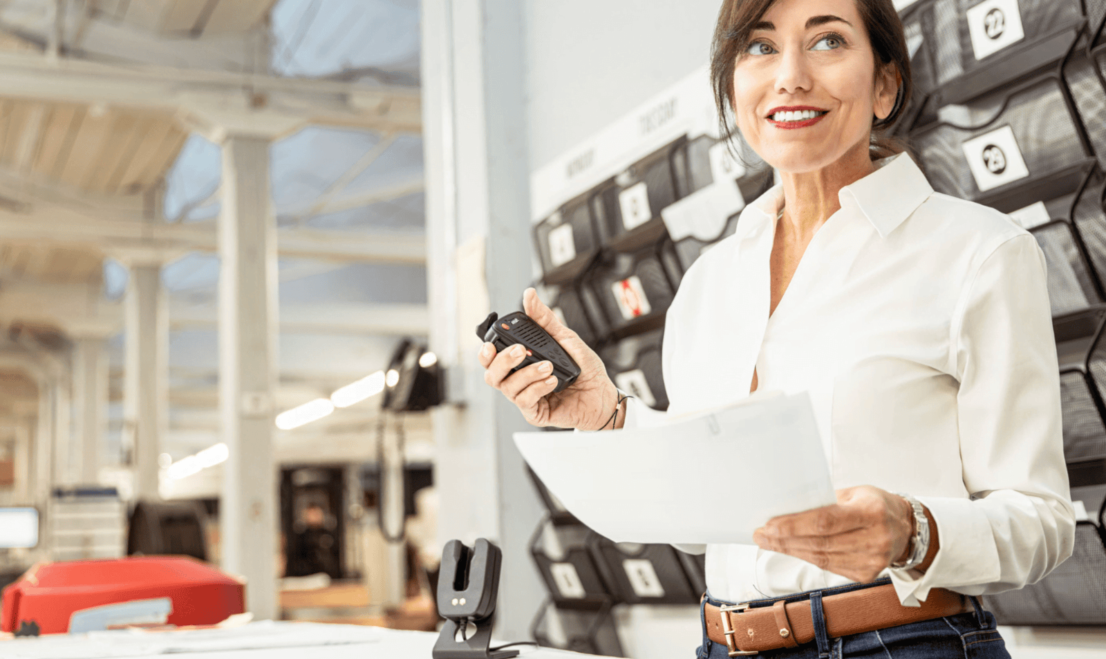 AINA Voice responder woman lifestyle image