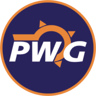 PW Gates logo