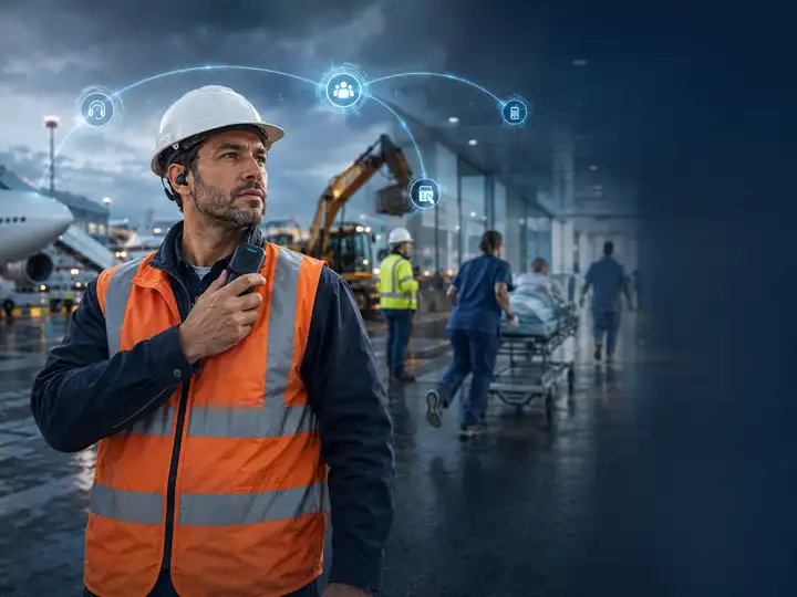 Push-to-Talk over Cellular connecting healthcare and frontline operational teams