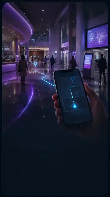 Digital indoor wayfinding interface