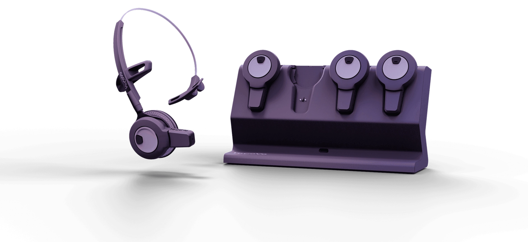 VoCoVo Link headsets supporting a connected retail team