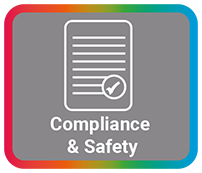 compliance and safety icon multi sm