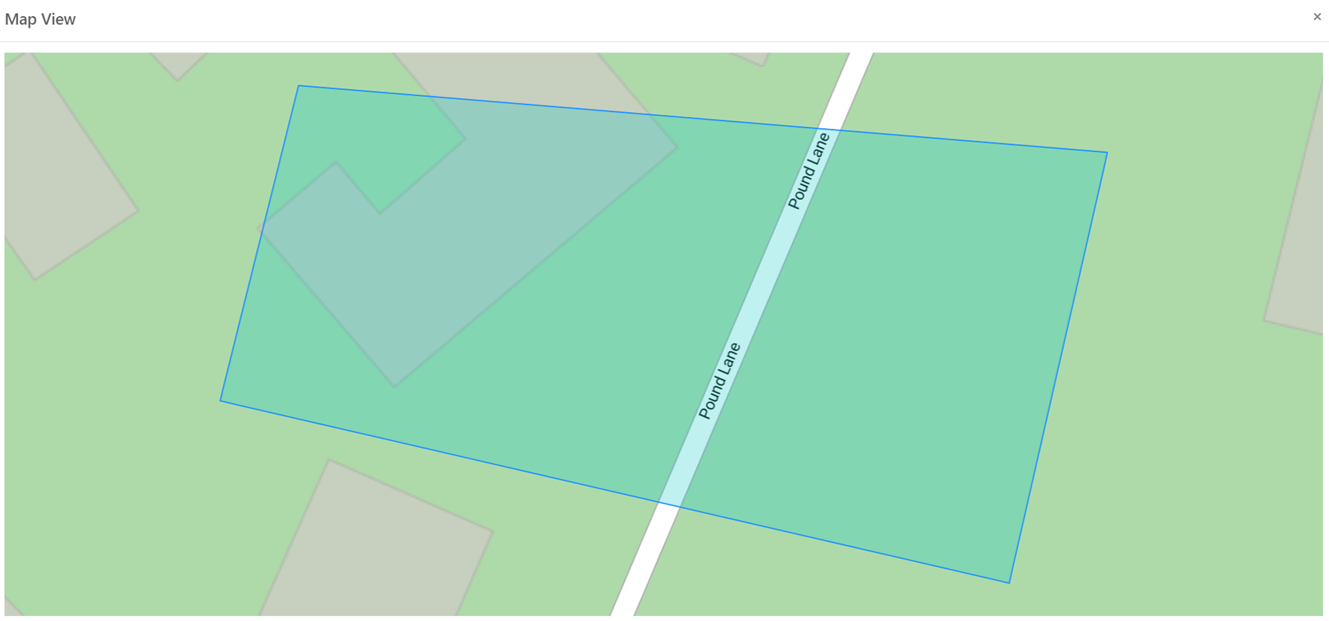 FTC Geofence map view