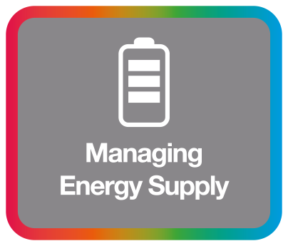 managing energy supply icon multi